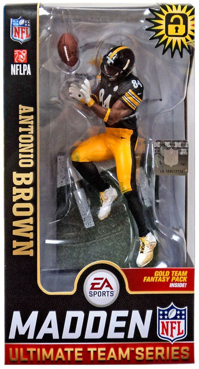 McFarlane Toys Madden 17 Ultimate Team Series Pittsburgh Steelers Ben  Roethlisberger [Bumble Bee Uniform Variant Chase]