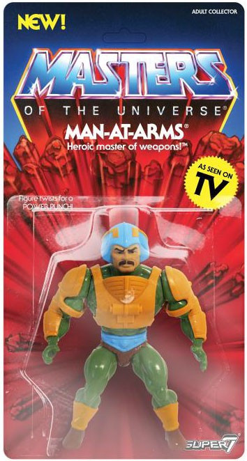 Vintage Masters of the Universe Series 2 Man-At-Arms Action Figure