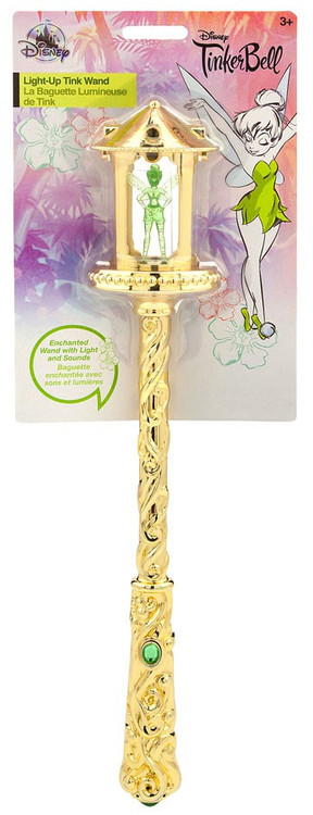 Disney Tinker Bell Tinker Bell Light-Up Exclusive Wand Gold - ToyWiz