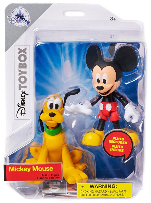 Disney Mickey Mouse Toybox Mickey Mouse Pluto Exclusive Action