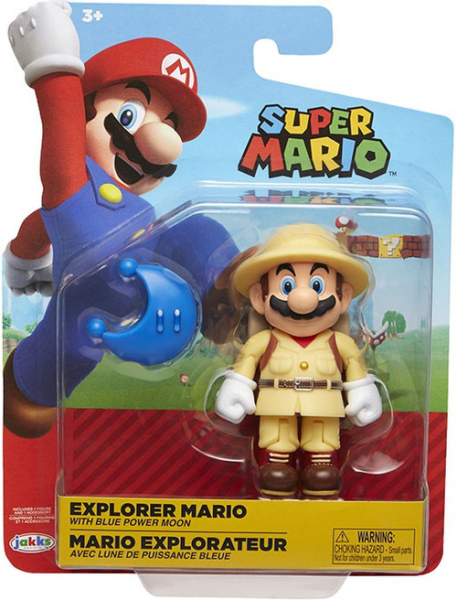 World of Nintendo Wave 15 Explorer Mario 4 Action Figure