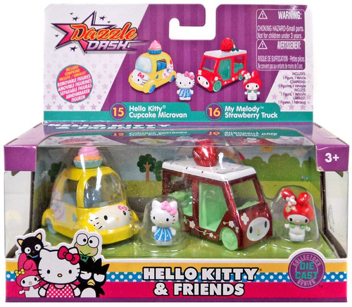 Sanrio Hello Kitty Cupcake Squishies Strawberry : Toys & Games 