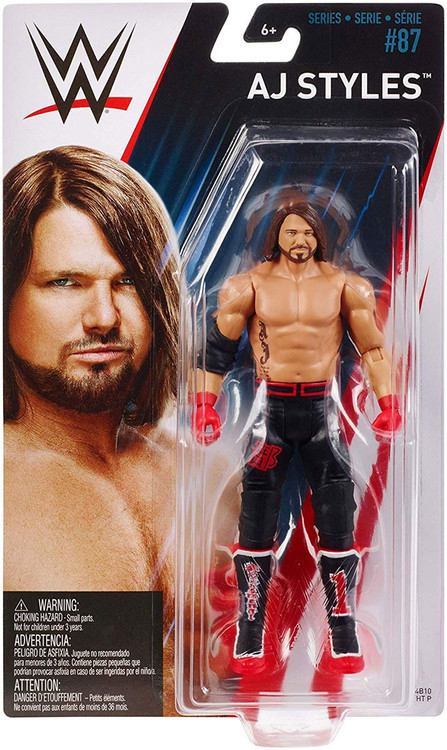 Action Figure WWE Elite Collection – AJ Styles Series 116 – 15 Cm, 25 Punti Di Articolazione, Mani Intercambiabili - 3
