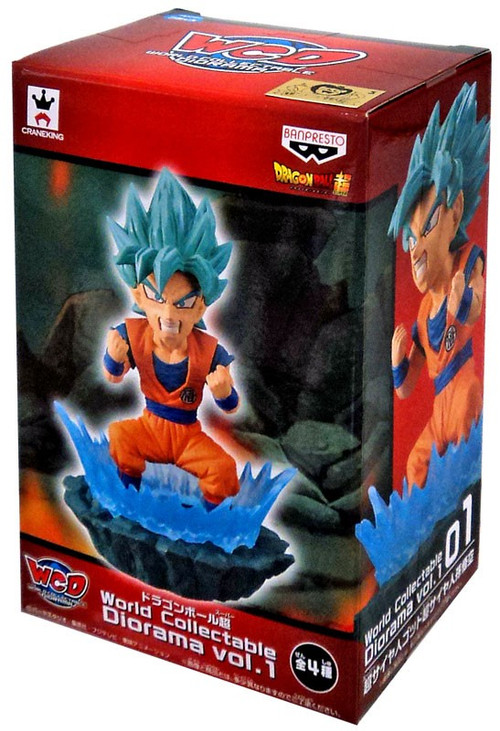 Dragon Ball Super WCD Vol. 1 Super Saiyan Blue Goku Collectible Figure