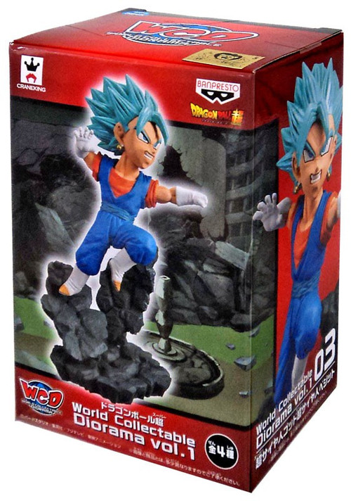 Dragon Ball Super WCD Vol. 1 Super Saiyan Blue Vegetto Collectible Figure