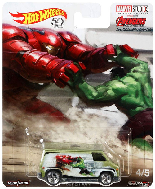 Hot Wheels Marvel Studios Concept Art Series Set of 5 Cars