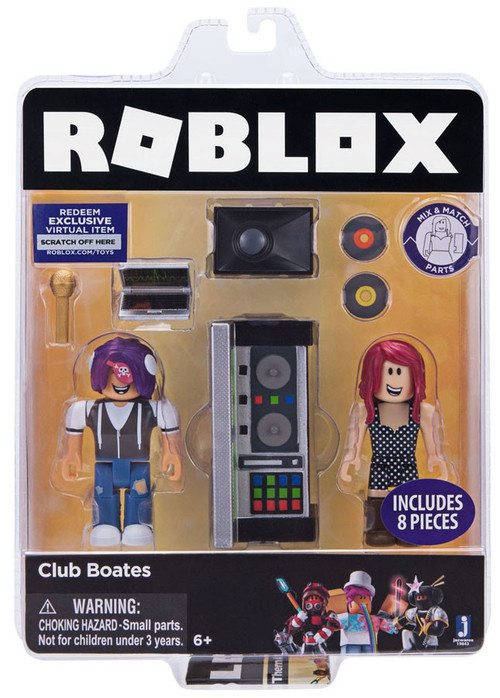 Roblox Celebrity Collection Club Boates 3 Action Figure Game Pack Jazwares Toywiz - roblox work at a pizza place game pack jazwares toywiz