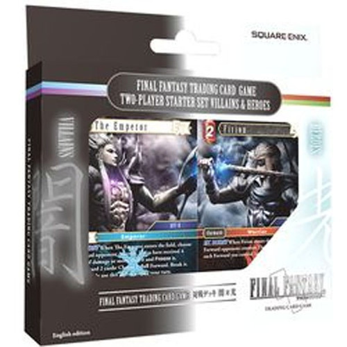 Final Fantasy Trading Card Game Villains Heroes 2-Player Starter