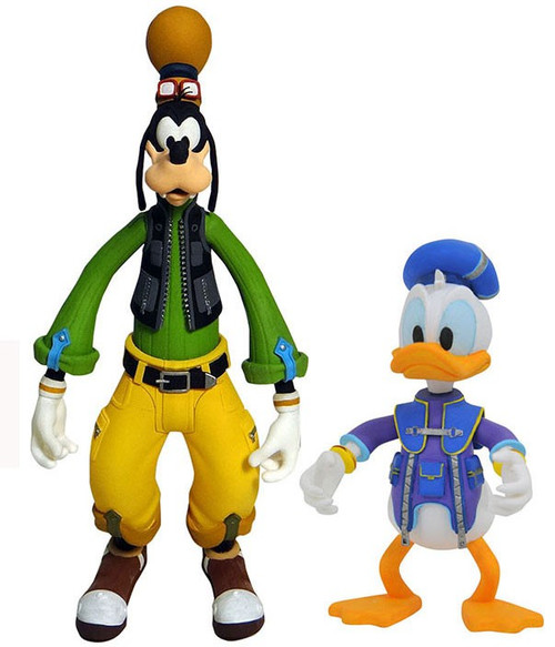 Disney Kingdom Hearts 3 Series 1 Goofy Donald Duck 7 Action Figure