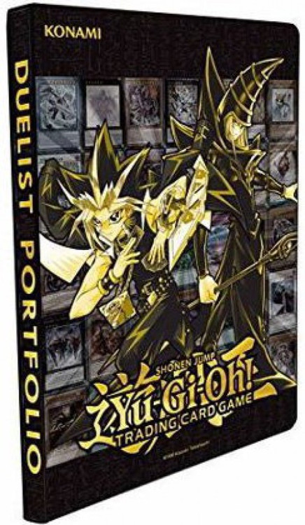 YuGiOh Trading Card Game Card Supplies Golden Duelist 9-Pocket Portfolio Konami - ToyWiz YuGiOh Trading Card Game Card Supplies Golden Duelist 9-Pocket Portfolio Konami - ToyWiz
