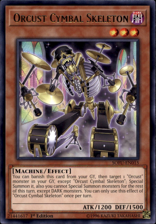 skeleton yugioh card Ghostrick - Common (Unlimited Zombie Level 1 ATK/300 DEF/200 skeleton deck yugioh Skull Servant