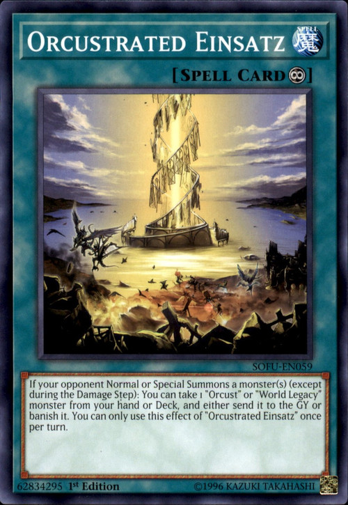 Yu-Gi-Oh! Orcustrated Einsatz – Common 1. Auflage (SOFU-EN059)
