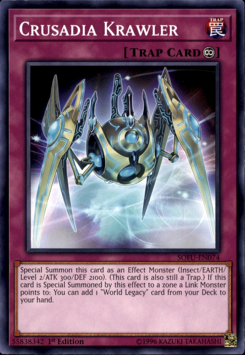 crusadia yugioh deck Soul Fusion Single Card Common Krawler SOFU-EN074 All cards will be carefully packed for safe transit. Yugioh Crusadia Deck - Equimax