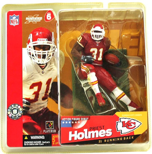 Priest Holmes 12 inch Kansas City Chiefs – Mcfarlane