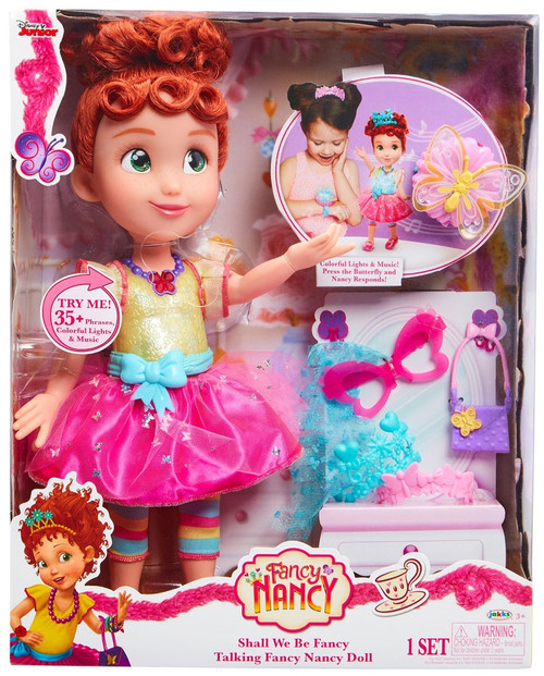 Disney Junior Fancy Nancy Shall We Be Fancy Talking Doll Jakks