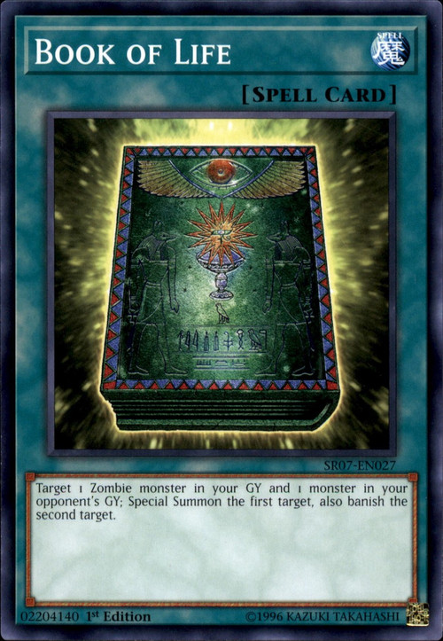 yugioh zombie spell and trap cards Yu-Gi-Oh! - of The Imperial Tomb - SR07-EN036 - Common - 1st Edition Card Name Yu-Gi-Oh! - Zombie Master (SDZW-EN016)