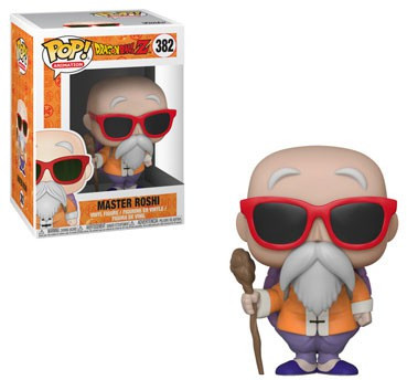 Funko Dragon Ball Z POP! Animation Master Roshi Vinyl Figure #382 [Holding Staff, Damaged Package]