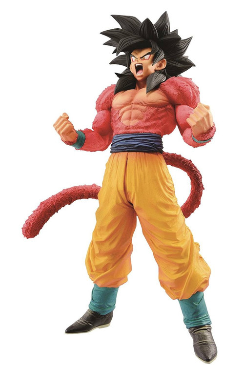 Dragon Ball GT Master Stars Piece Super Saiyan 4 Son Goku 11-Inch Collectible PVC Figure [Damaged Package]