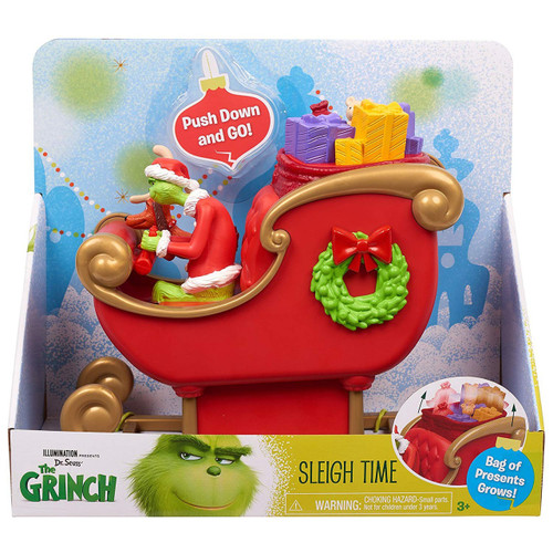 Dr. Seuss The Grinch Sleigh Time 6 Playset Just Play