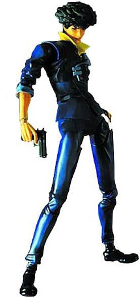 Cowboy Bebop Play Arts Kai Spike Spiegel Action Figure [Damaged Package]