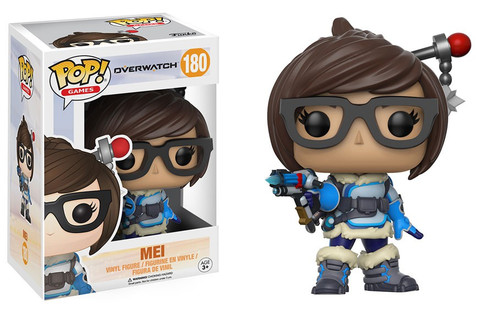 オーバーウォッチ フィギュア funko pop ウィドウメイカー フィギュア Funko Overwatch POP Games Mei Vinyl Figure 180 Loose - ToyWiz