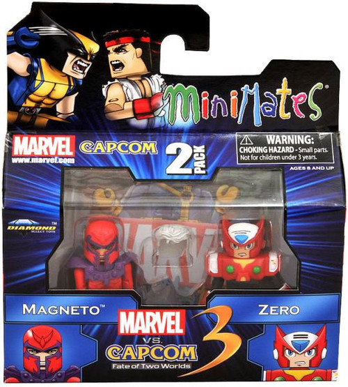 Marvel Marvel vs Capcom 3 Minimates Series 1 Magneto vs. Zero