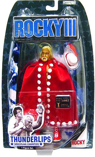 Rocky III Series 3 Thunderlips Action Figure Hulk Hogan Jakks