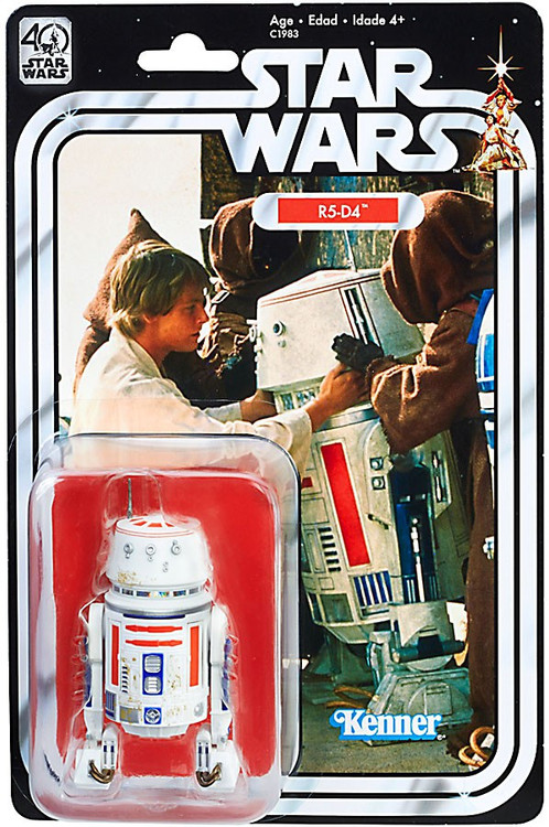 Star Wars A New Hope Black Series 40th Anniversary R5-D4 Exclusive