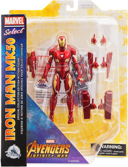 Disney Marvel Avengers Inifinity War Marvel Select Iron Man MK50