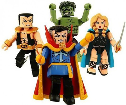 Minimates The Defenders Boxed Set 4-Pack Limited to 3000 Marvel
