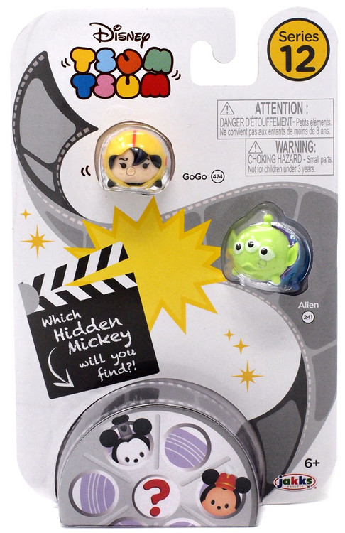 Disney Tsum Tsum Series 12 GoGo Alien 1 Minifigure 3-Pack Jakks