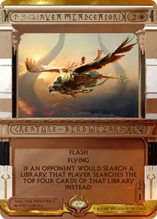 Magic The Gathering Masterpiece Single Card Aven Mindcensor 02