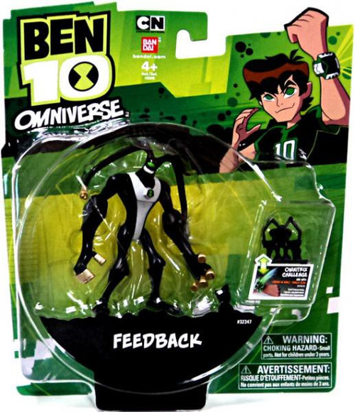 Ben 10 Omniverse 4-Inch Feedback 4 Action Figure Damaged Package