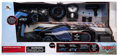 Disney Pixar Cars Cars 3 Build to Race Jackson Storm Exclusive RC