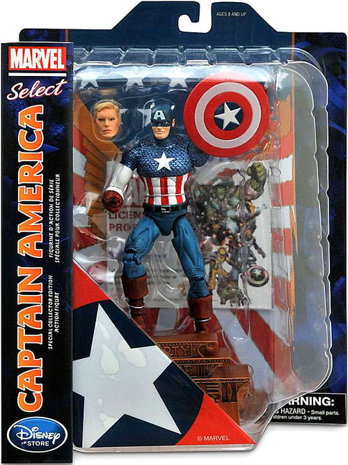 Marvel Marvel Select Captain America Exclusive 7 Action Figure