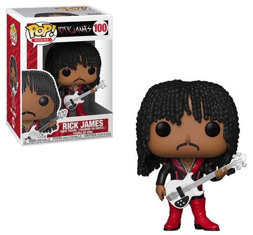 Funko Rick James POP Rocks Rick James Vinyl Figure 100 Super Freak