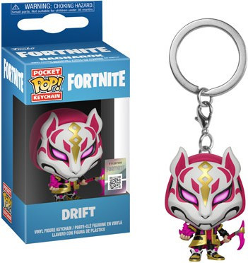 funko fortnite series 2 pocket pop games drift keychain - pocket fortnite