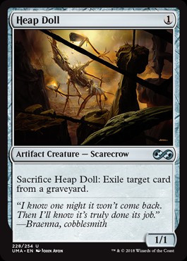 mtg doll cards Manakin [Iconic Masters] Stuffy Doll is indestructible MTGNexus - Annabelle, Vengeful Doll
