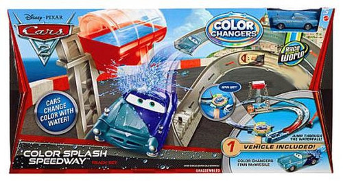 Disney Pixar Cars Cars 2 Color Changers Color Splash Speedway