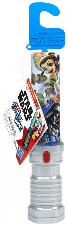 STAR WARS Micro Force Wow! Serie 3 - Spada Laser Sorpresa Con 4 Mini Figure E Adesivi - Giocattolo Collezionabile