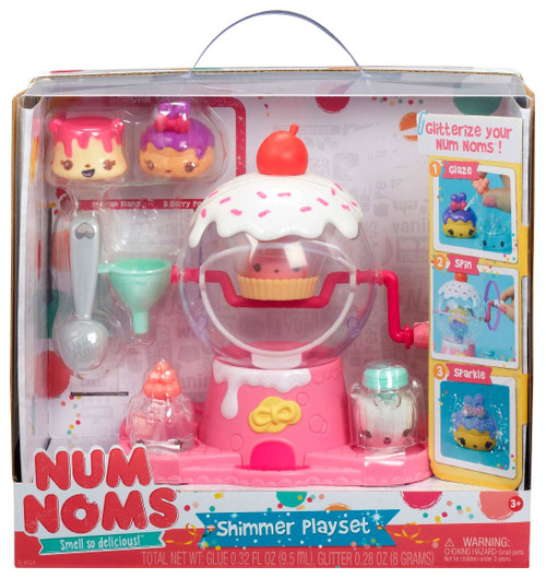 Num Noms Ice Cream Parlor Toy Playset With 7 Accessories