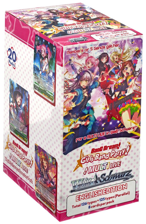 weiss schwarz bang dream booster box An absolute must Toward Our New Future -
