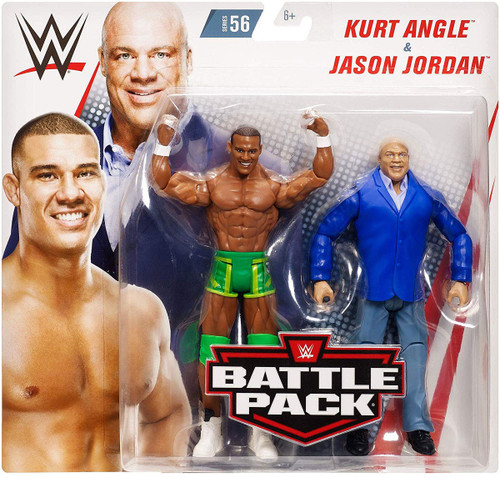 WWE Wrestling Battle Pack Series 56 Kurt Angle Jason Jordan