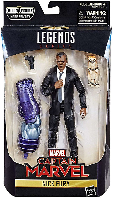 Captain Marvel Marvel Legends Kree Series Nick Fury 6 Action