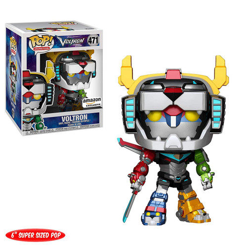 Funko Voltron POP Animation Voltron 6 Vinyl Figure 471 Super-Sized