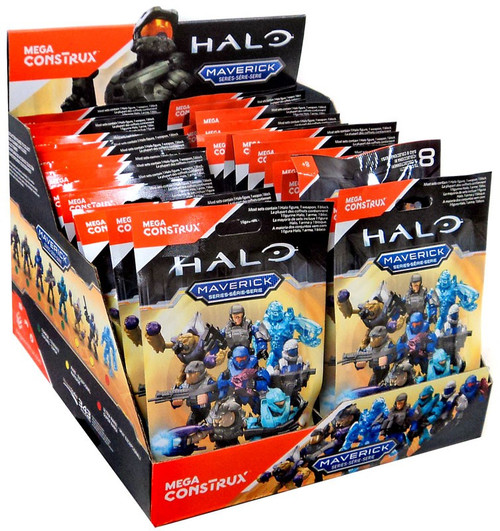 Halo Maverick Mystery Box 24 Packs Mega Construx - ToyWiz