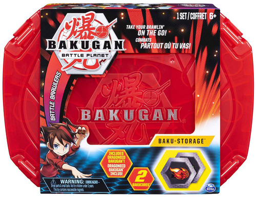 BAKUGAN BATTLE BRAWLERS ケース付き Bakugan Battle Brawlers Portable Storage Carry Case Pop Open