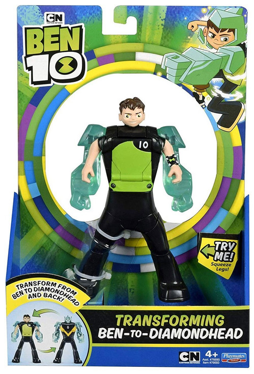 Ben 10 Transforming Ben-to-Diamondhead 5 Action Figure