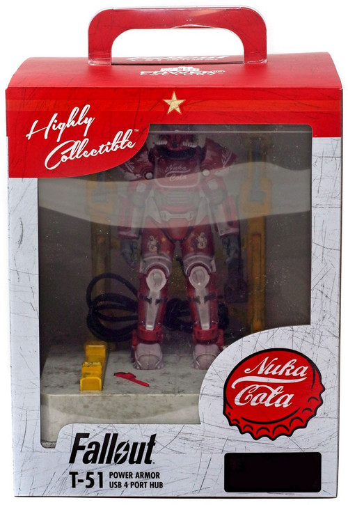 Fallout Power Armor T-51 and Cradle Exclusive USB Hub Nuka Cola