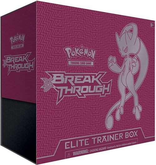 Pokemon XY BREAKthrough Mega Mewtwo Y Elite Trainer Box 8 Booster